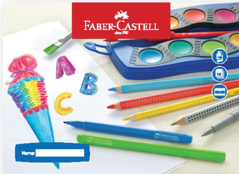 Μπλοκ № 4 Faber-Castell - 10 φύλλα