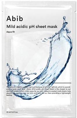 Abib Μάσκα προσώπου Mild Acidic pH Aqua Fit, 30 ml