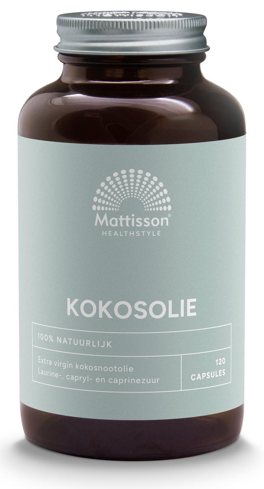Absolute Coconut Oil, 1000 mg, 120 κάψουλες , Mattisson Healthstyle