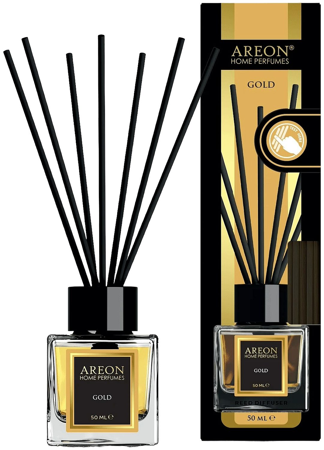 Αρωματικά ραβδιά Areon Lux - Gold, 50 ml