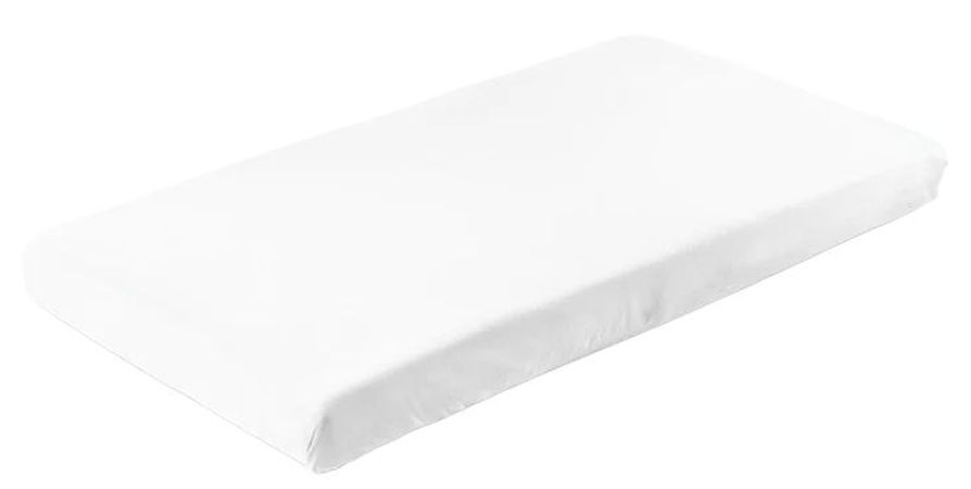 Βρεφικό σεντόνι με λάστιχο Sensillo - 120 х 60 cm, λευκό