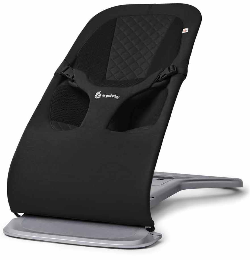 Βρεφική ξαπλώστρα 3 σε 1 Ergobaby - Evolve, Onyx Black