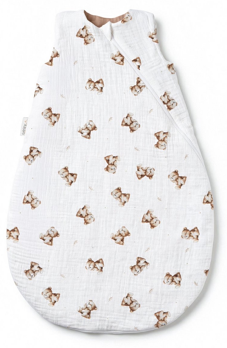 Βρεφικός υπνόσακος Albero Mio - Vintage Teddy, 1.0 Tog, μέγεθος S