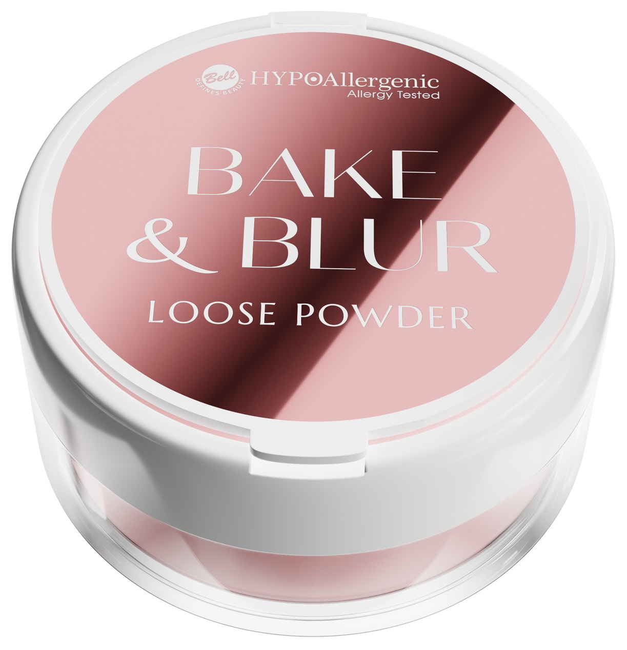 Bell HYPOAllergenic Πούδρα Bake & Blur, 01 Cotton Candy, 4 g