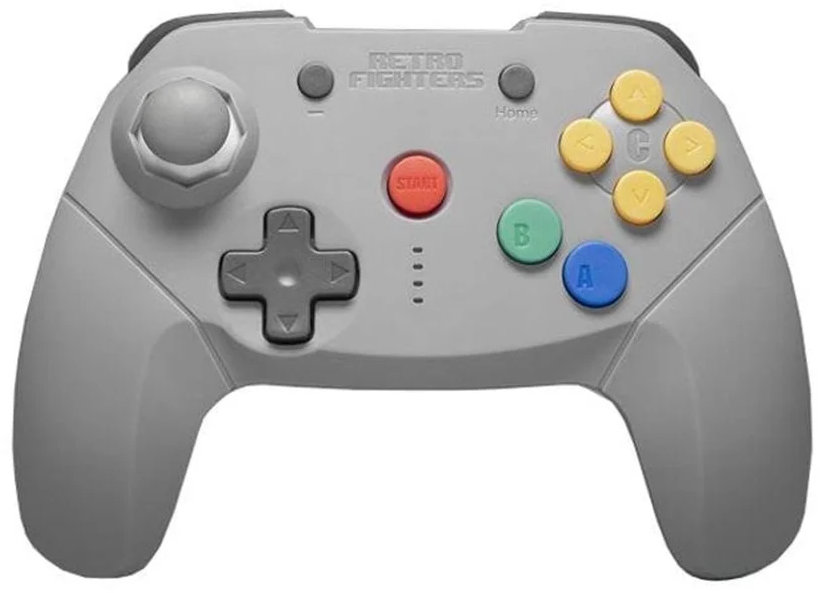 Ασύρματο χειριστήριο Retro Fighters - Brawler64 Bluetooth NSO Edition, Gray (Switch/PC)