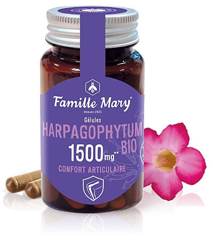 Organic devil's claw, 60 κάψουλες, Famille Mary