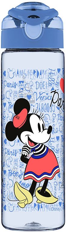 Μπουκάλι Disney - Παρίσι, 630 ml, μπλε