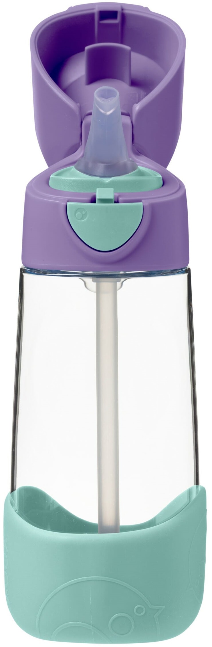 Παγούρι με καλαμάκι b.box - Tritan, Lilac pop, 600 ml