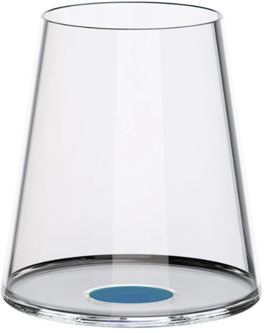 Ποτήρια κόκκινου κρασιού Trebonn - SplitGlass, 2 τμχ, 450 ml, μπλε