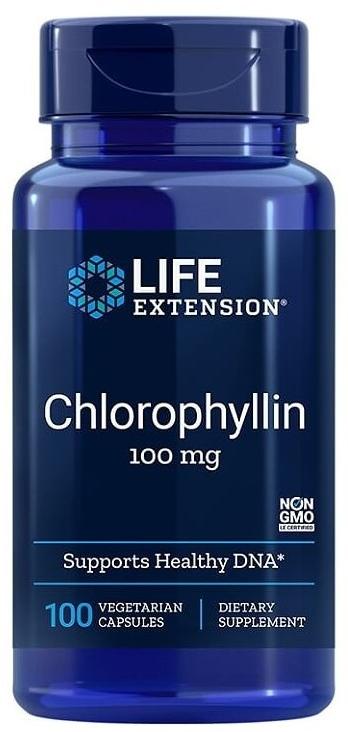 Chlorophyllin, 100 mg, 100 κάψουλες, Life Extension