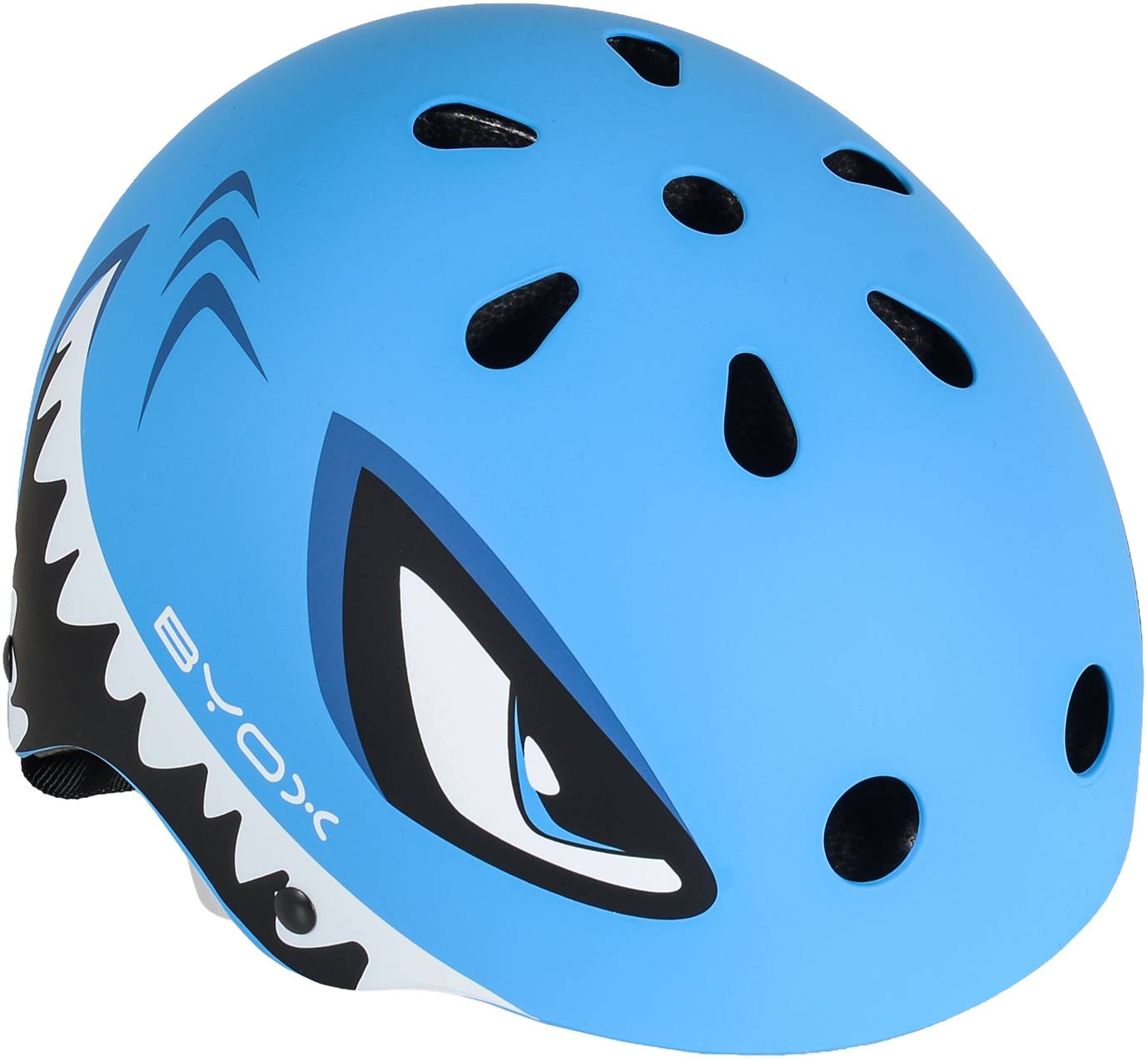 Παιδικό κράνος Byox - Skate Y09, S, 48-54 cm, Shark