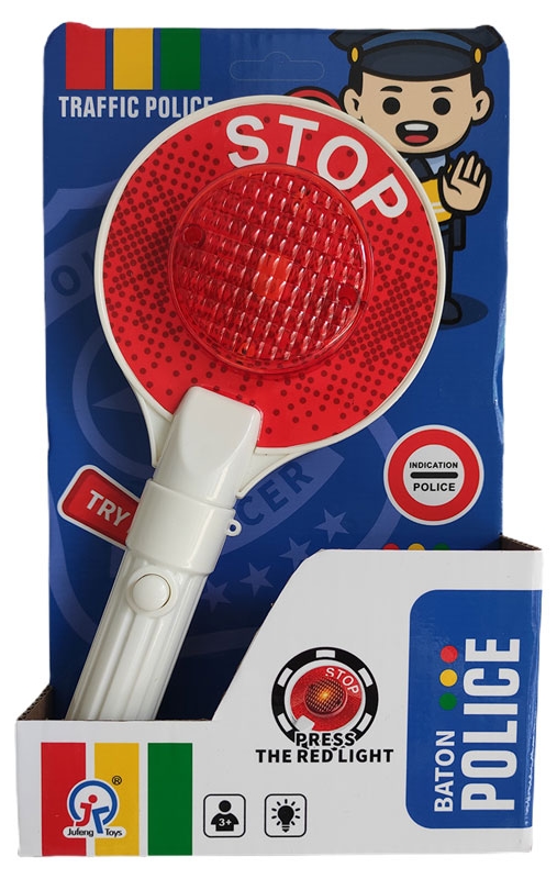 Παιδικό μπαστούνι φωτός Raya Toys - με φωτεινά εφέ, λειτουργεί με μπαταρίες