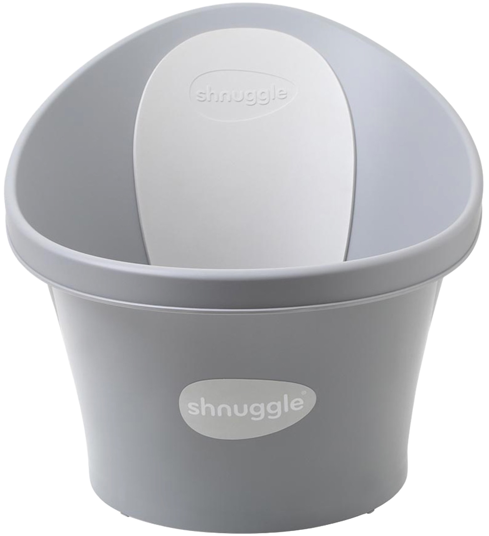 Μπανιέρα μωρού με βαλβίδα Shnuggle - 35 cm,γκρι