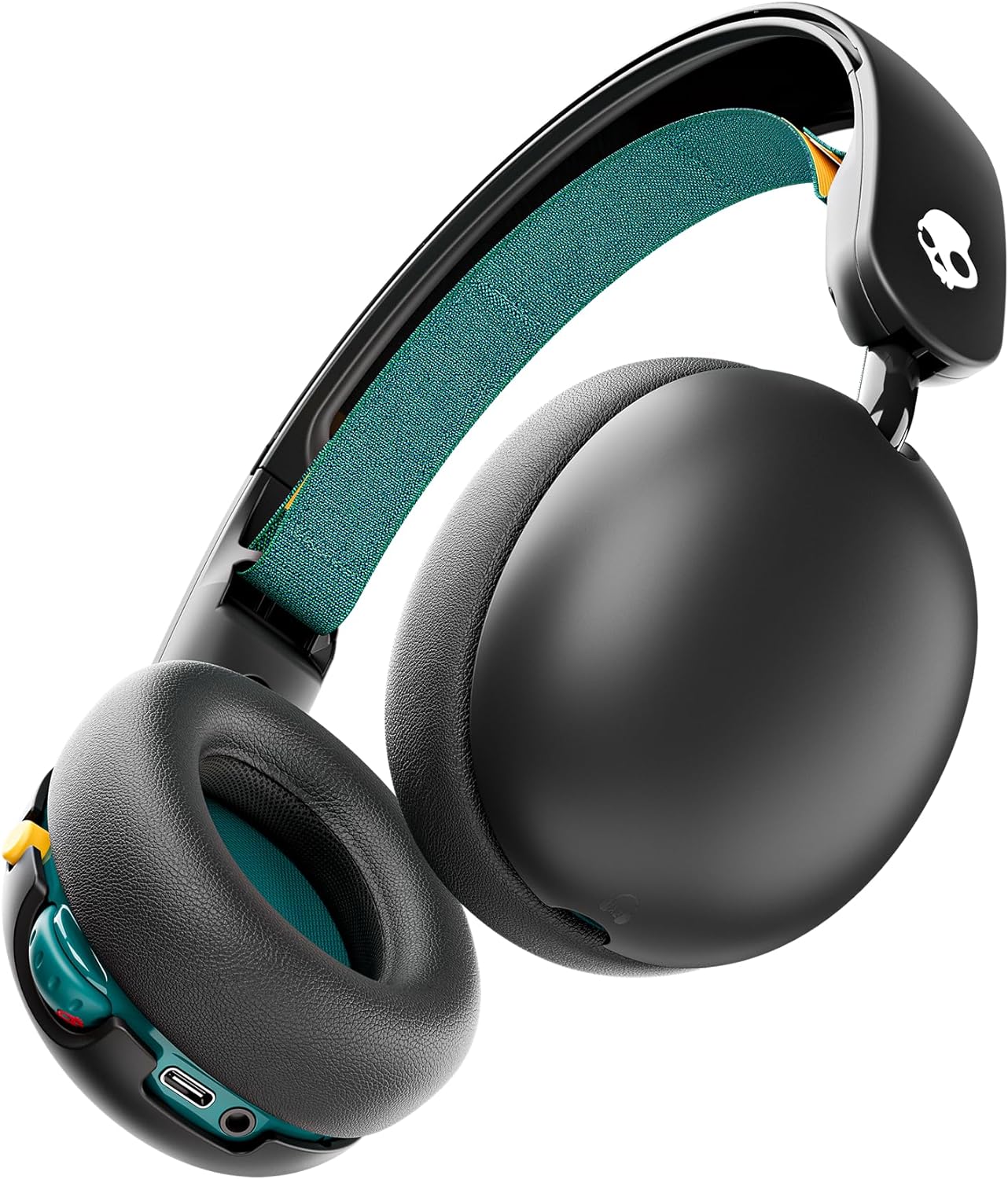 Παιδικά ακουστικά Skullcandy - Grom Wireless, ασύρματα , μαύρο/πράσινο