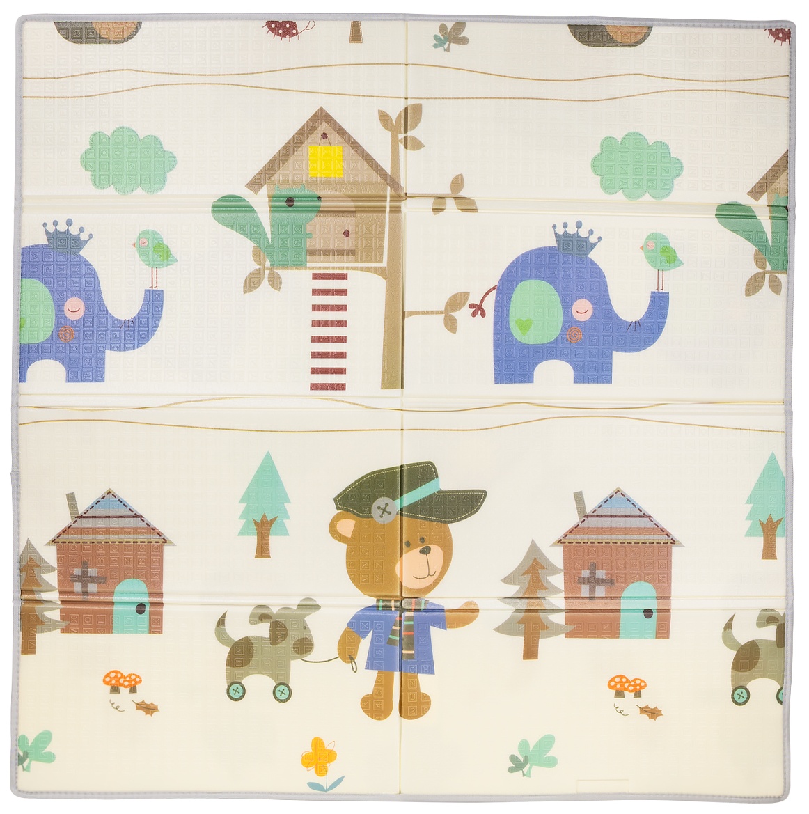Παιδικό χαλάκι παιχνιδιού Chipolino - Bear, 113 x 174 cm