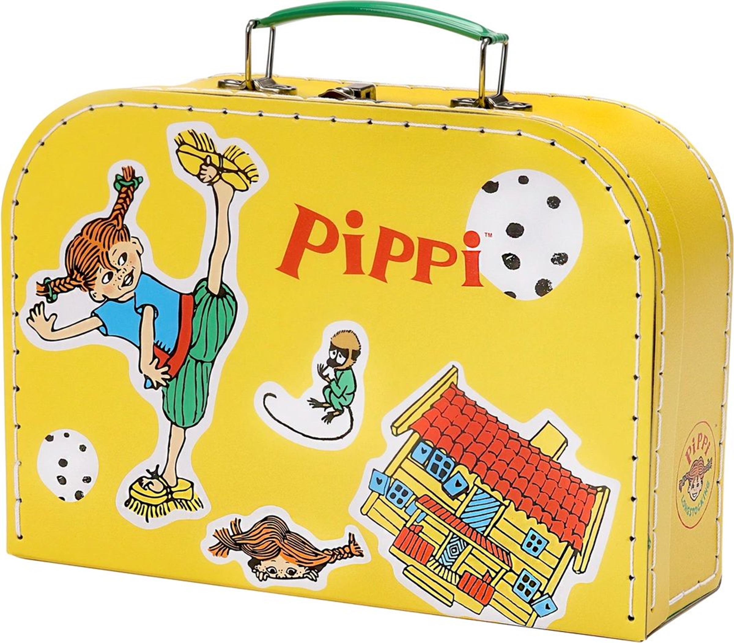 Παιδική βαλίτσα Pippi - Pipi Dalgoto chorapche, κίτρινο