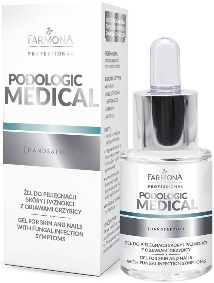Farmona Podologic Medical Τζελ για δέρμα και νύχια με συμπτώματα μυκήτων, 15 ml
