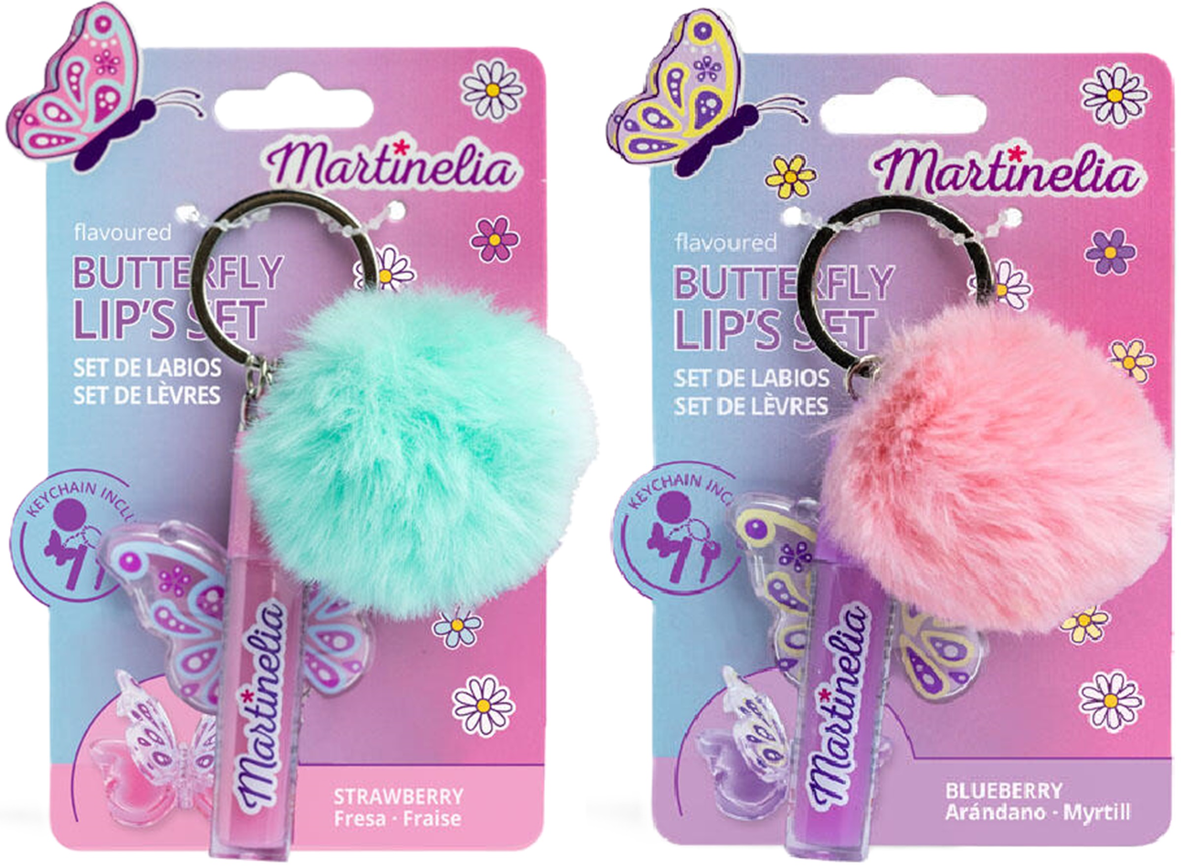 Lip Gloss Martinelia - Με μπρελόκ, ποικιλία