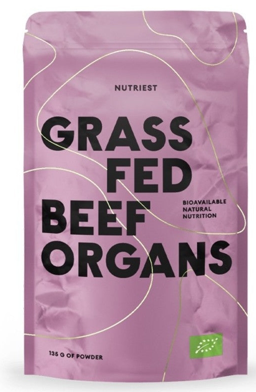 Grass Fed Beef Organs, 135 g, Nutriest