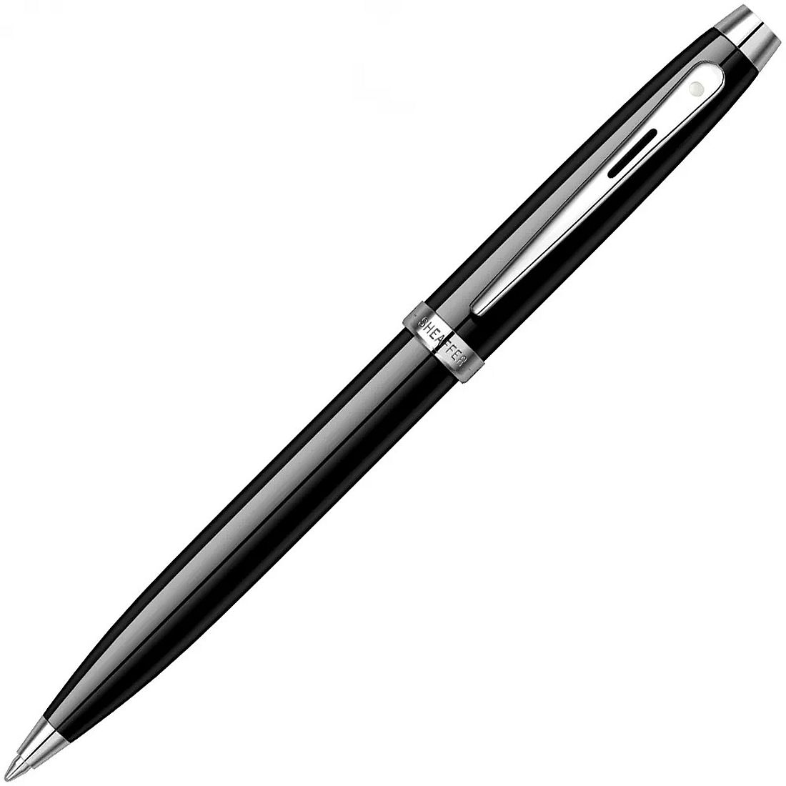 Στυλό Sheaffer 100 - Glossy Black Lacquer/Chrome