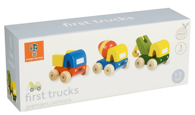 Σετ παιχνιδιών Orange Tree Toys - Κατασκευαστικά μηχανήματα, 3 τεμάχια