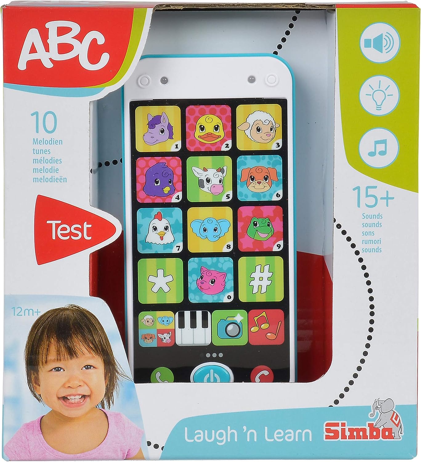 Διαδραστικό παιχνίδι Simba Toys ABC - Smartphone