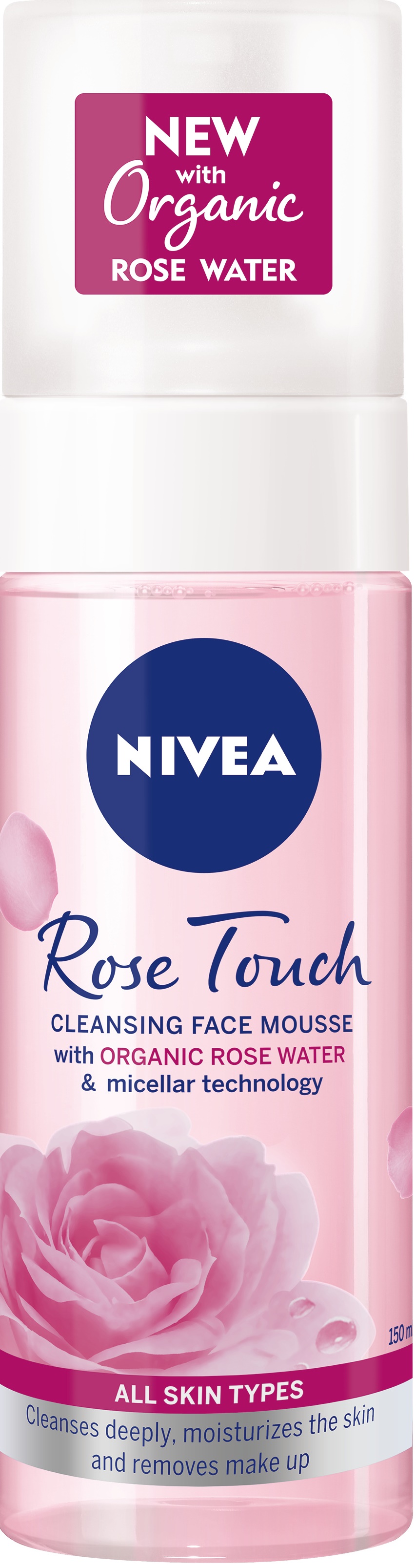 Nivea Rose Touch Washing foam, 150 ml