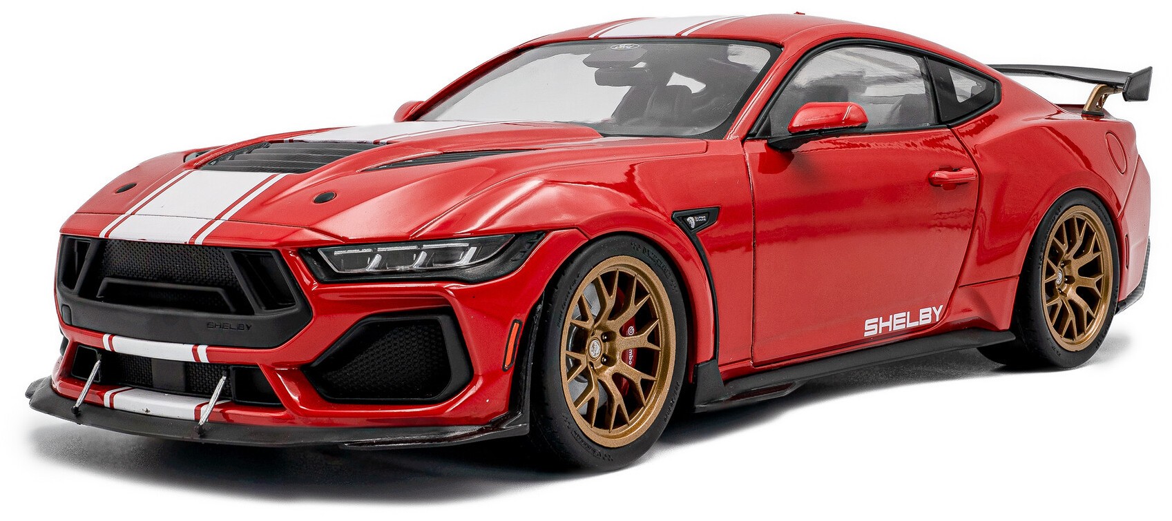 Συλλεκτικό μοντέλο SOLIDO Contemporary: Αυτοκίνητα - Shelby Mustang Super Snake, Race Red, 2025
