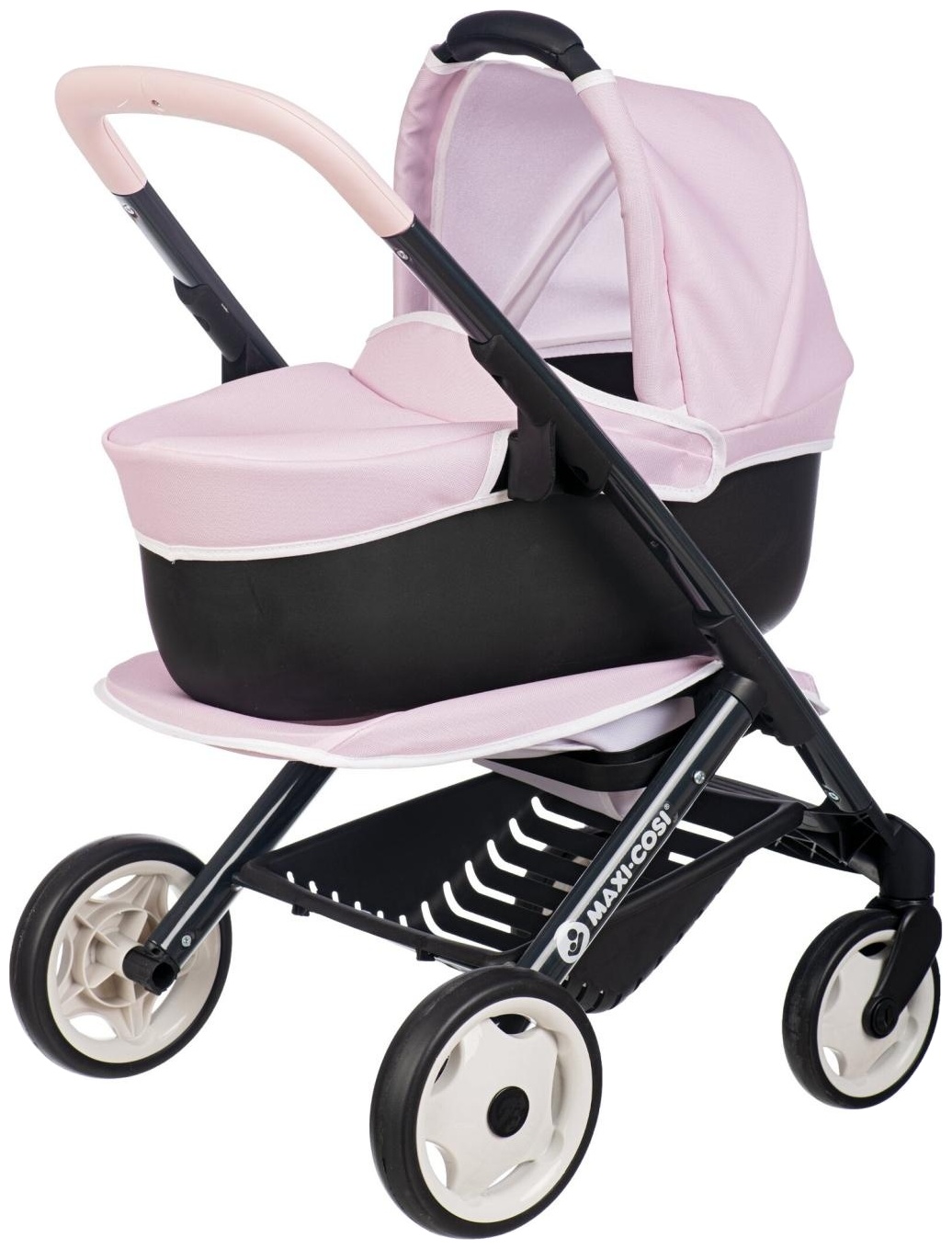 Καρότσι κούκλας Smoby 3 σε 1 - Maxi-Cosi Combi, ροζ