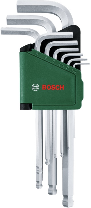 Εργαλειοθήκη εξάγωνα Bosch - 9 τεμ