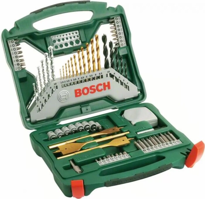 Σετ τρυπανιού Bosch - X-Line Titanium, 70 εξαρτήματα