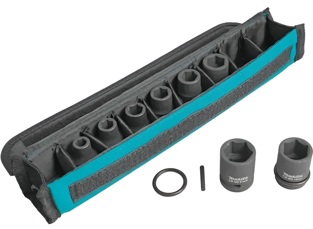 Σετ κρουστών εξαρτημάτων Makita - E-02989, 1/2'', 8 τεμάχια