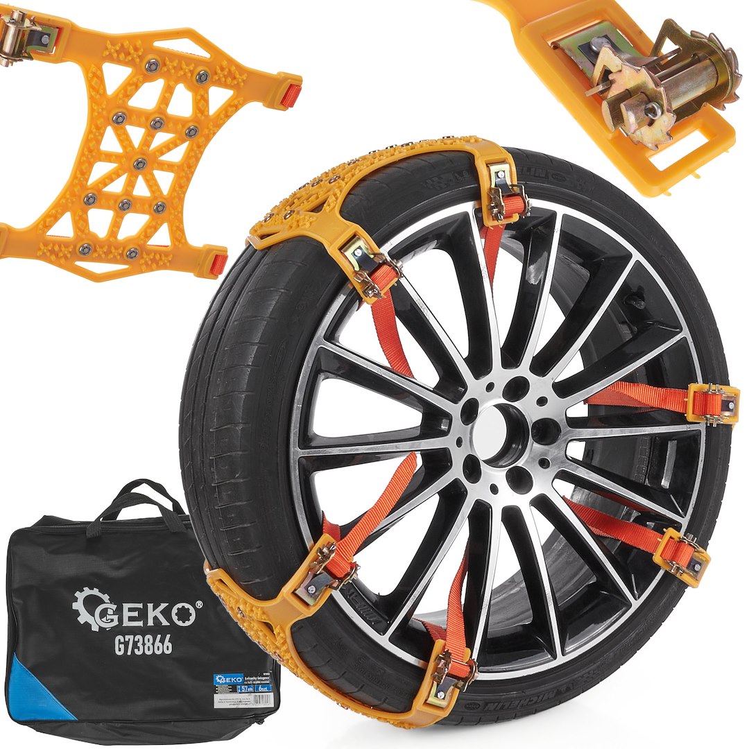 Σετ αλυσίδων χιονιού Geko - G73866, 6 τεμάχια