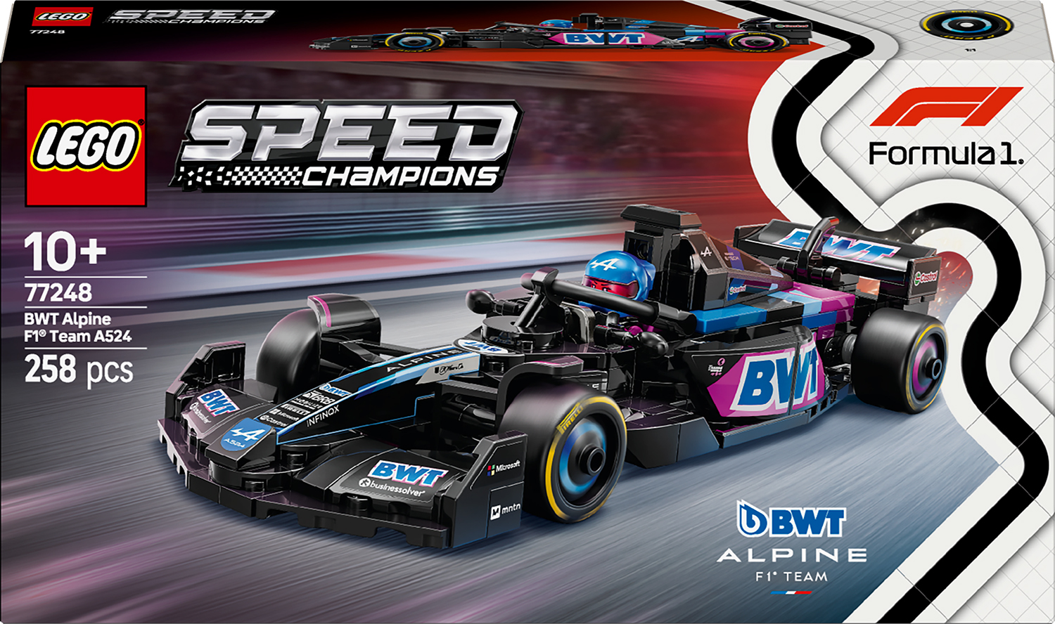 Κατασκευαστής LEGO Speed Champions Formula 1 - Bolid BWT Alpine F1 Team A524 (77248)