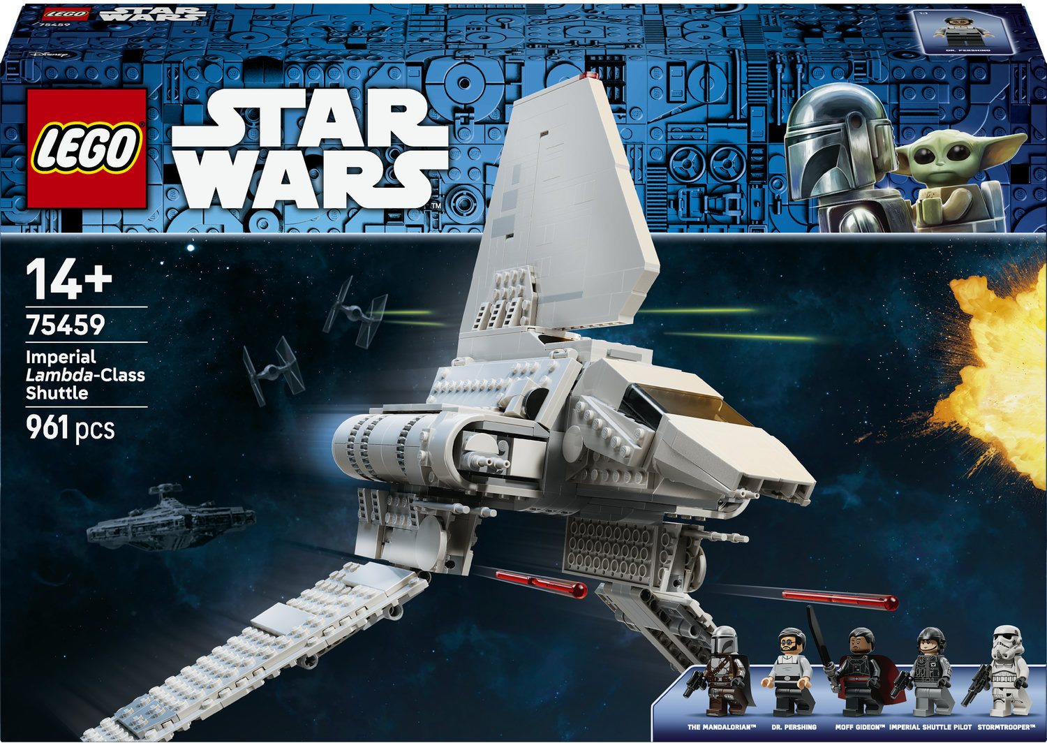 Κατασκευαστής LEGO Star Wars - Αυτοκρατορικά λεωφορεία Lambda (75459)