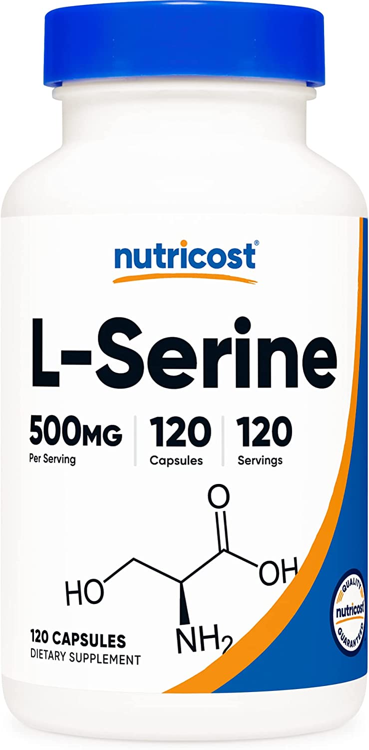 L-Serin, 500 mg, 120 κάψουλες , Nutricost
