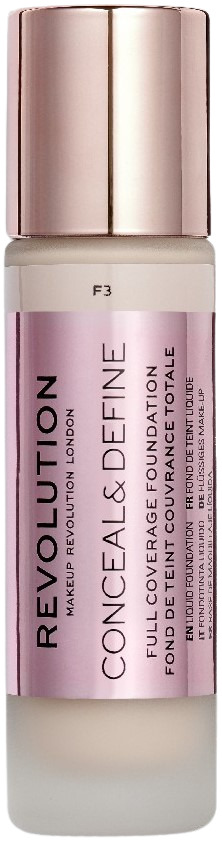 Makeup Revolution Conceal & Define Μεικ απ, F3, 23 ml
