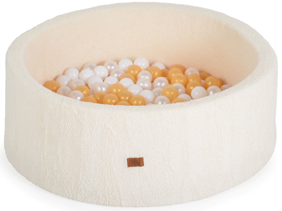 Μαλακή πισίνα με 200 μπάλες Moni Toys - Boucle, ελεφαντόδοντο