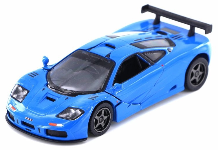 Μεταλλικό αυτοκινητάκι Kinsmart - McLaren F1 GTR, 1:34, μπλε