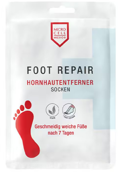 Micro Cell Απολεπιστικές κάλτσες ποδιών Foot Repair, 1 ζευγάρι
