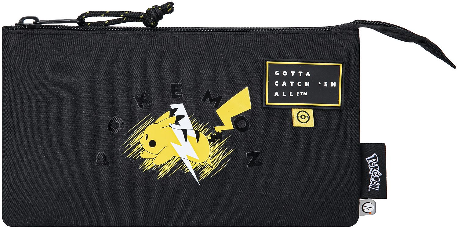 Κασετίνα Kstationery Pokemon - Catch All, με 1 φερμουάρ και 3 χωρίσματα