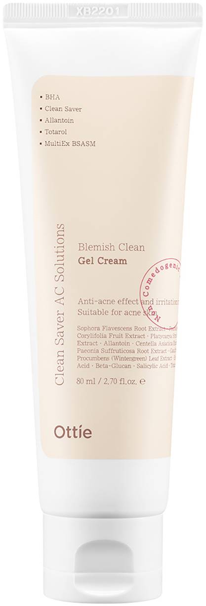 Ottie Blemish Clean Λάμψη και ενυδάτωση σε μορφή τζελ προσώπου, 80 ml