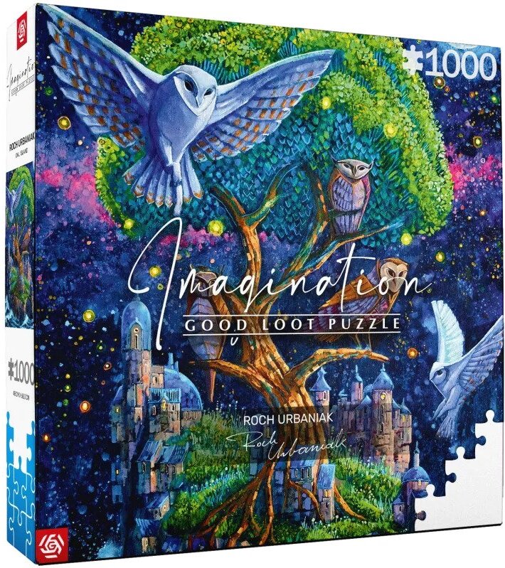 Παζλ Good Loot 1000 κομμάτια - Νησί κουκουβάγιας