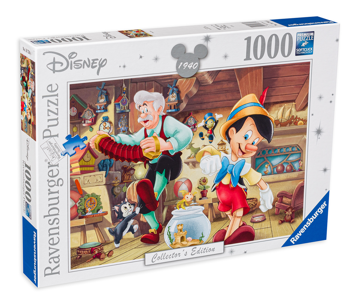 Παζλ Ravensburger 1000 κομμάτια - Ο Πινόκιο