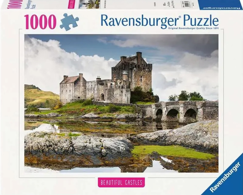 Παζλ Ravensburger 1000 κομμάτια - Κάστρο Έλεν Ντόναν, Σκωτία