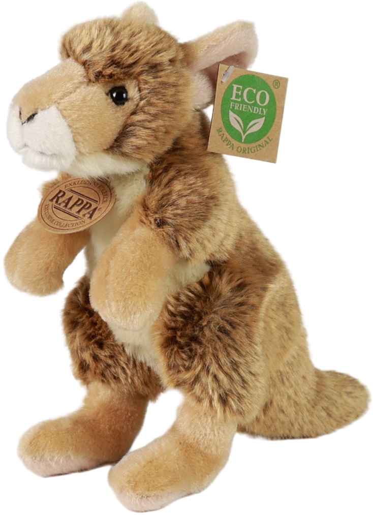 Λούτρινο παιχνίδι Rappa Eco friends- Καγκουρώ, 20 cm