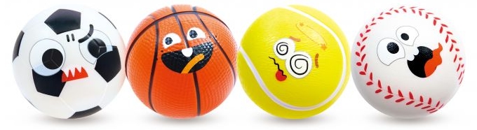 Μπαλάκι που πηδάει HaPe - Bouncy Ball, ποικιλία