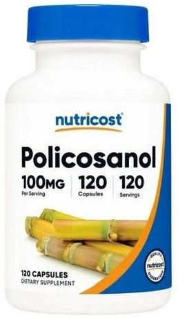Policosanol, 100 mg, 120 κάψουλες, Nutricost