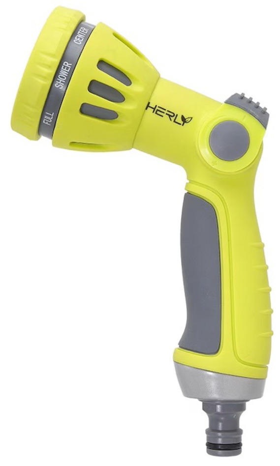 Πιστόλι ποτίσματος Herly - Pro, με 8 λειτουργίες και ολισθαίνουσα σκανδάλη