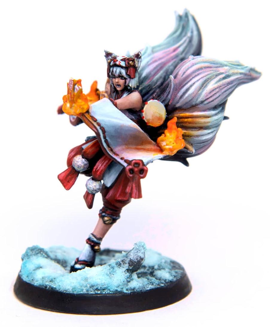 Επέκταση επιτραπέζιου παιχνιδιού Eldfall Chronicles: Northern Wind - Kitsune Spellmaiden